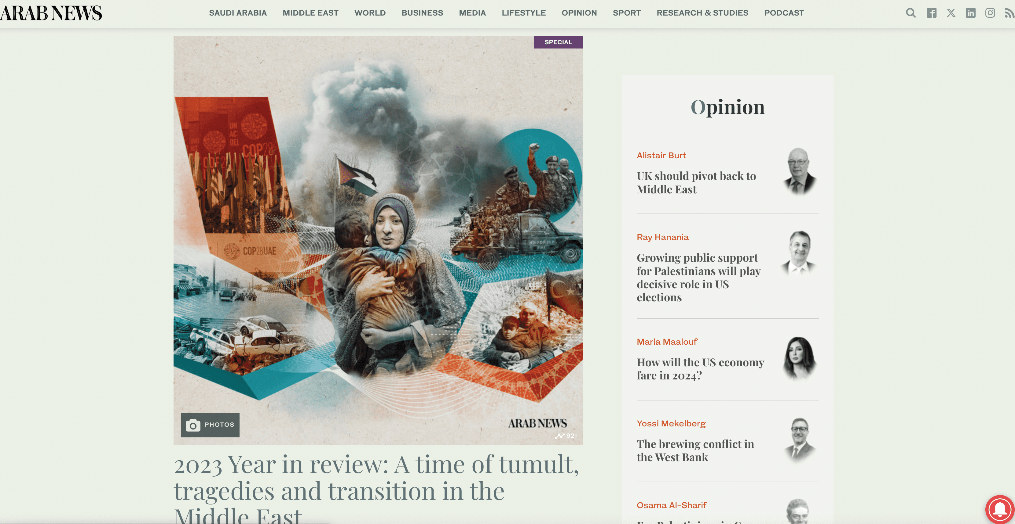 Arab News Drupal Website