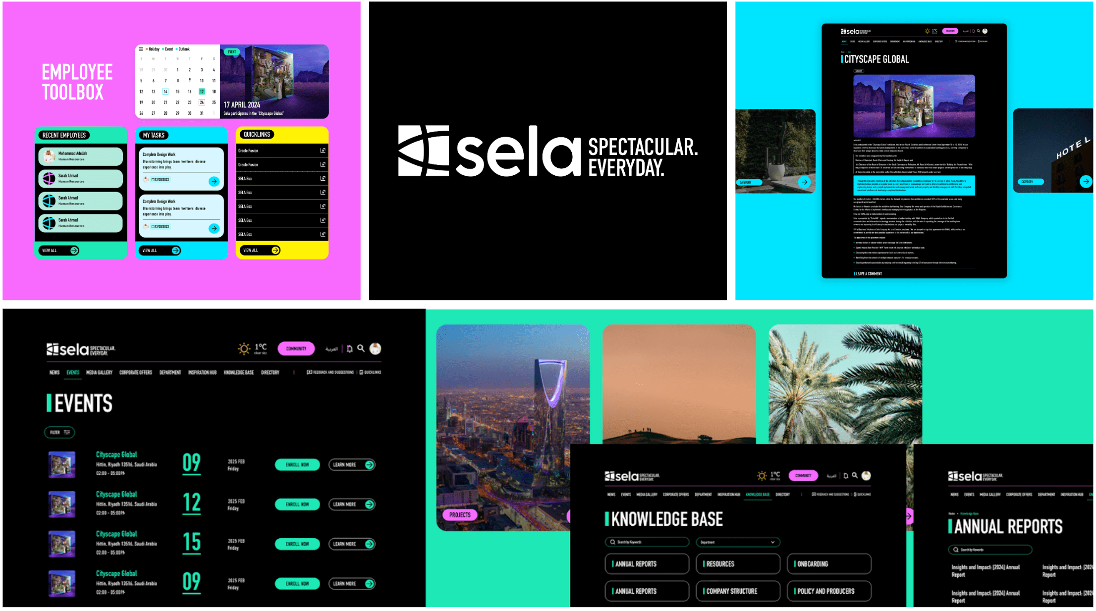 SELA Intranet Design
