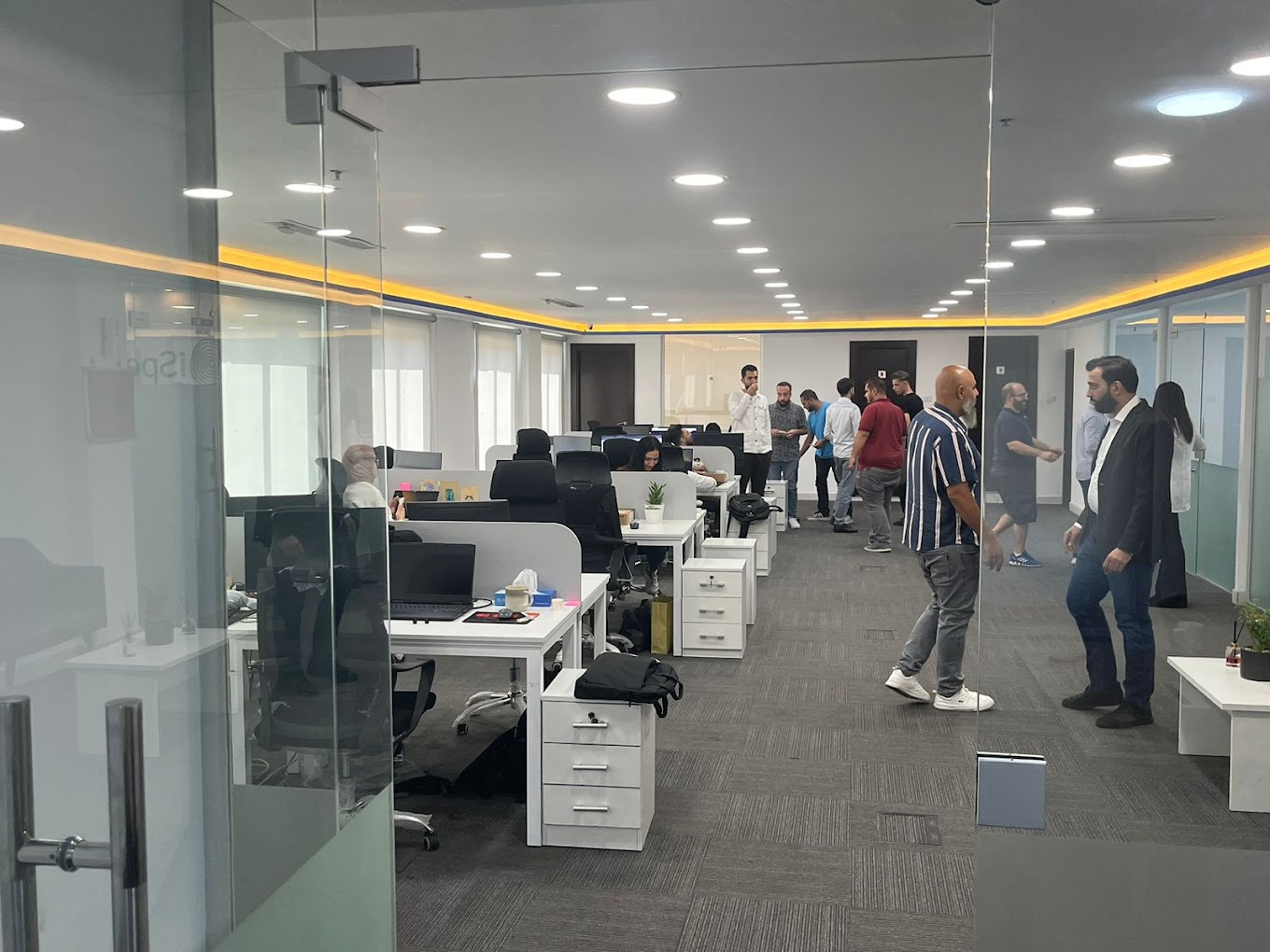 ISPECTRA working on projects in Riyadh office