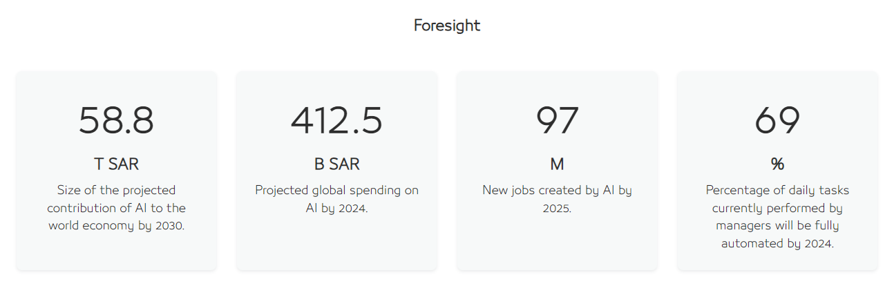 Saudi Arabia AI Vision and Goals