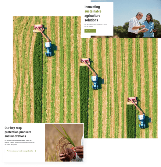 Syngenta Drupal CMS Powered Website Screenshot