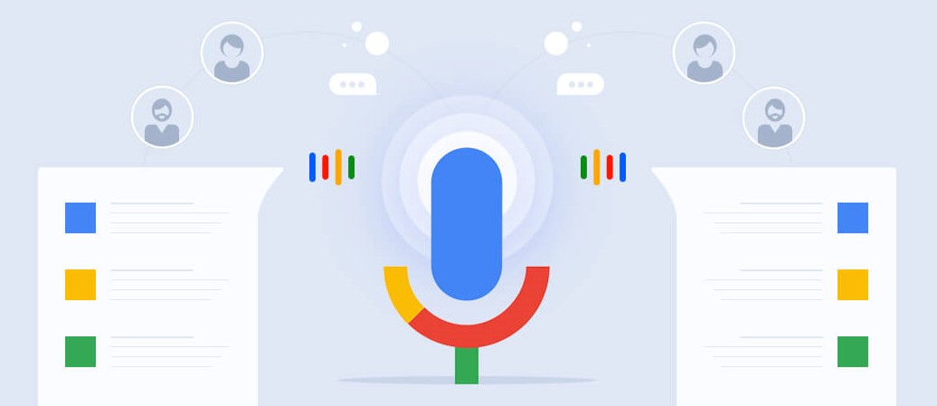 Interface of a Drupal website optimized for voice search, showing conversational content and structured data.