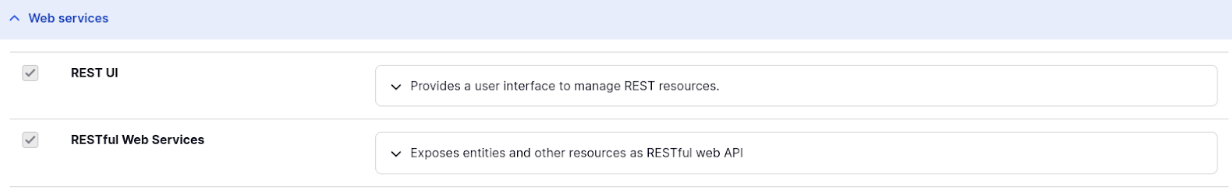 Enabling essential drupal modules