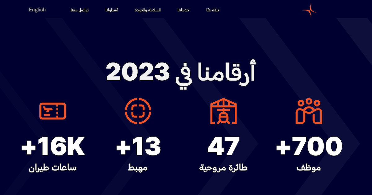 The Helicopter Company KSA Website