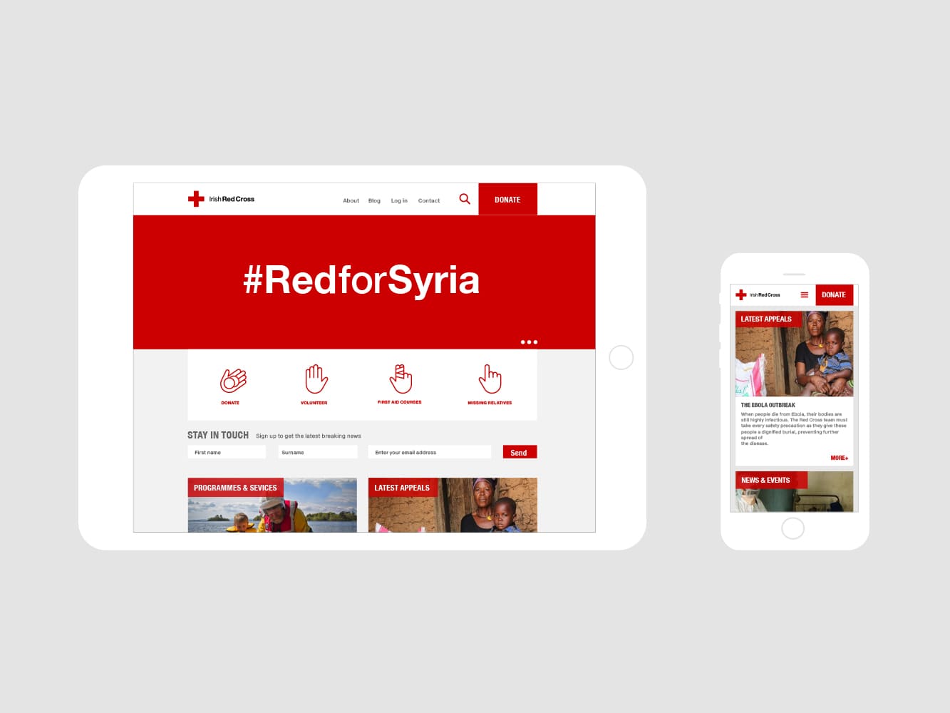 Red Cross Drupal Website